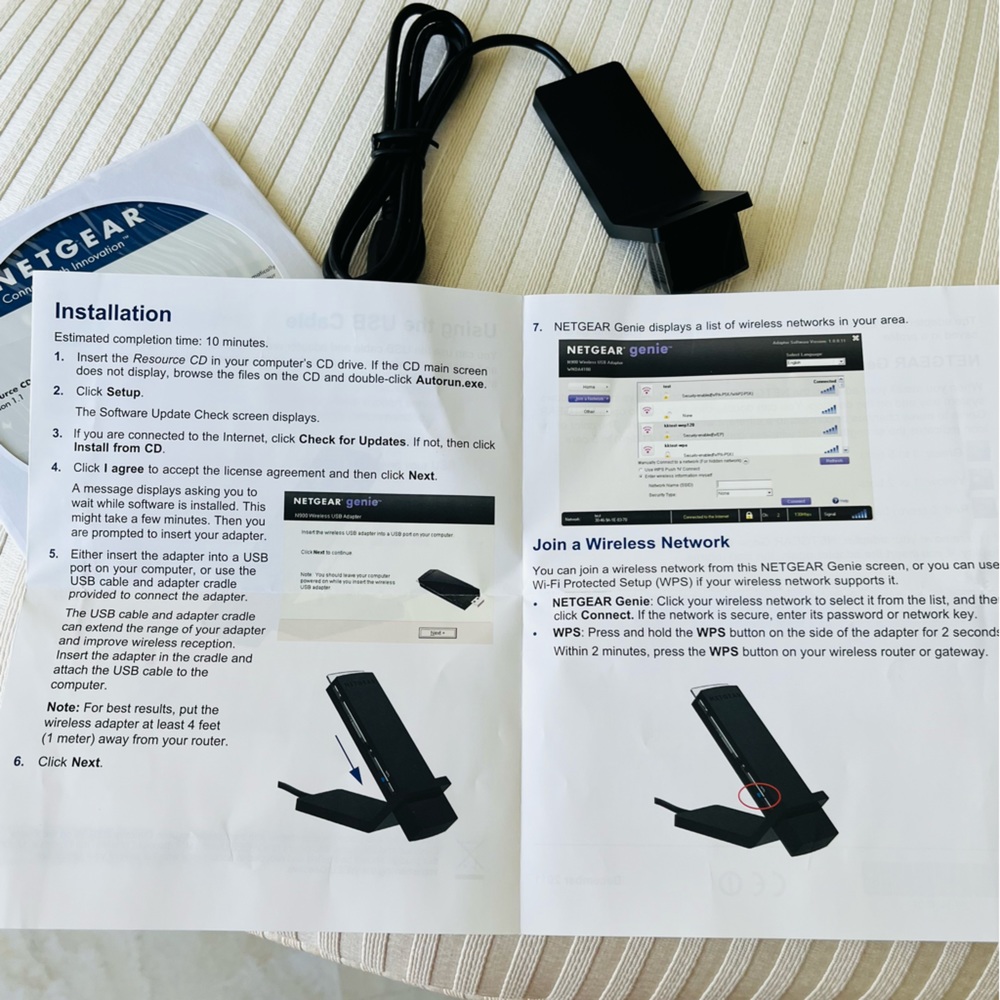 Netgear Wireless Adapter - Picture 3 of 4